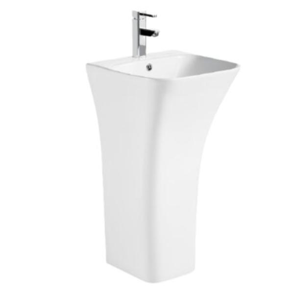 Раковина CeruttiSPA Luca CT7283 напольная, 45x44 см, цвет белый