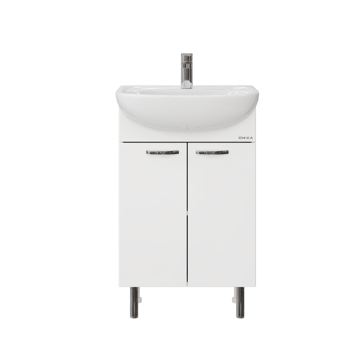 Мебель для ванной Оника Коралл 50, цвет белый