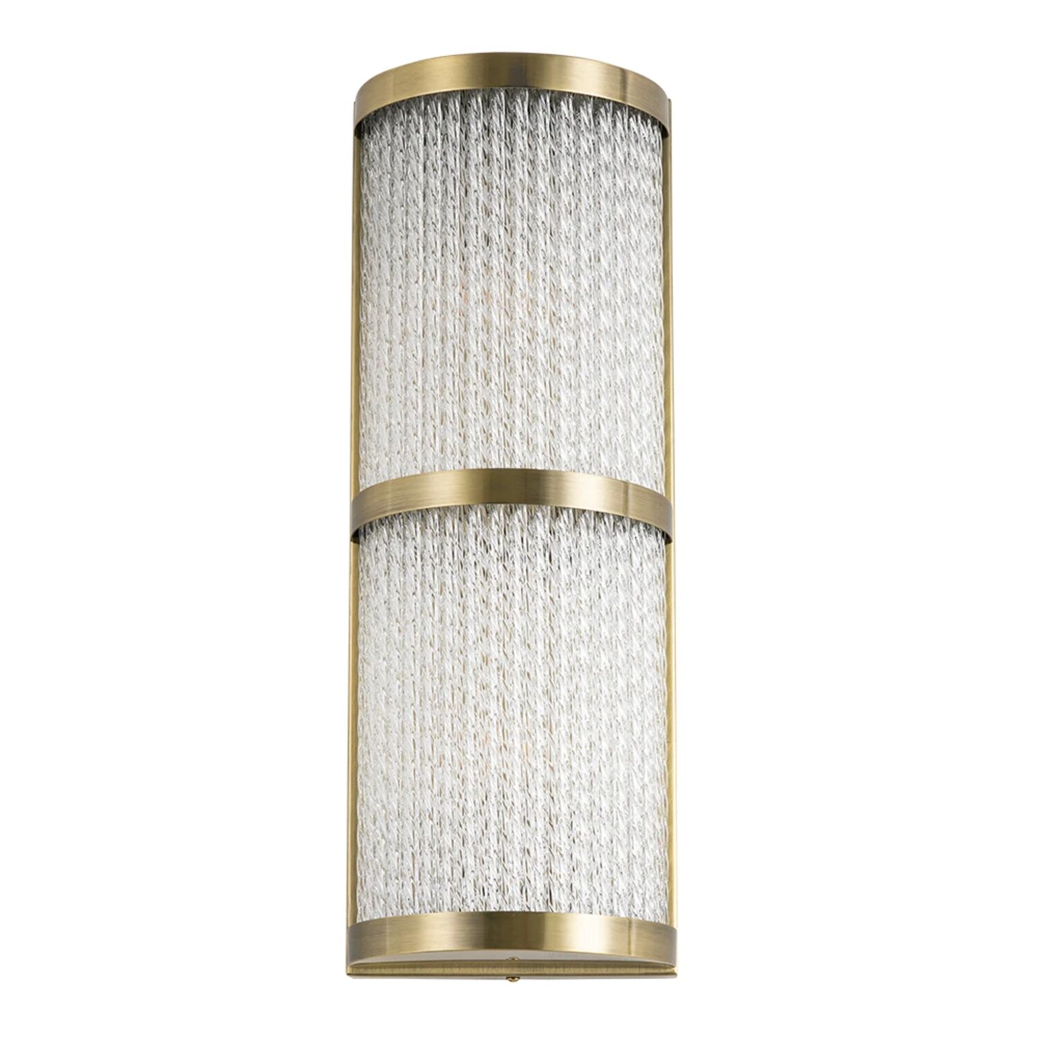 Настенный светильник Arte Lamp Albali A1063AP-2AB, арматура античная бронза, плафон прозрачный