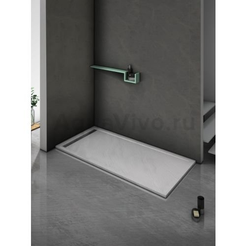 Поддон для душа Weltwasser WW TRS 10090 STONE-WT 100x90, литьевой мрамор, цвет белый