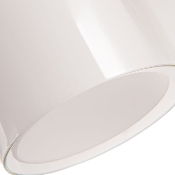 Подвесной светильник Arte Lamp Aries A8983SP-1CC, арматура хром, плафон стекло белое / прозрачное, 11х11 см