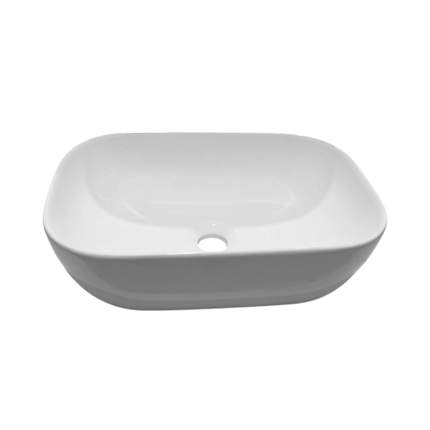 Раковина Joki Herba JK84354017 накладная, 46x32 см, цвет белый глянцевый - фото 1