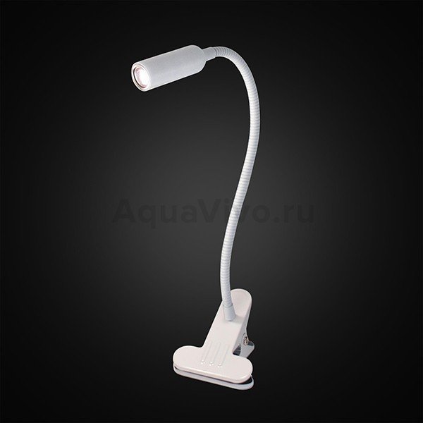 Интерьерная настольная лампа Citilux Ньютон CL803060N, арматура белая, плафон акрил белый, 8х23 см - фото 1