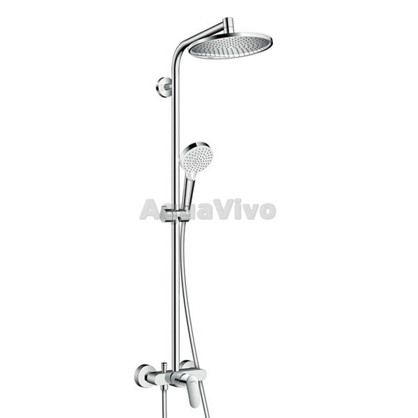 Душевая стойка Hansgrohe Crometta S 240 Showerpipe 27269000 со смесителем