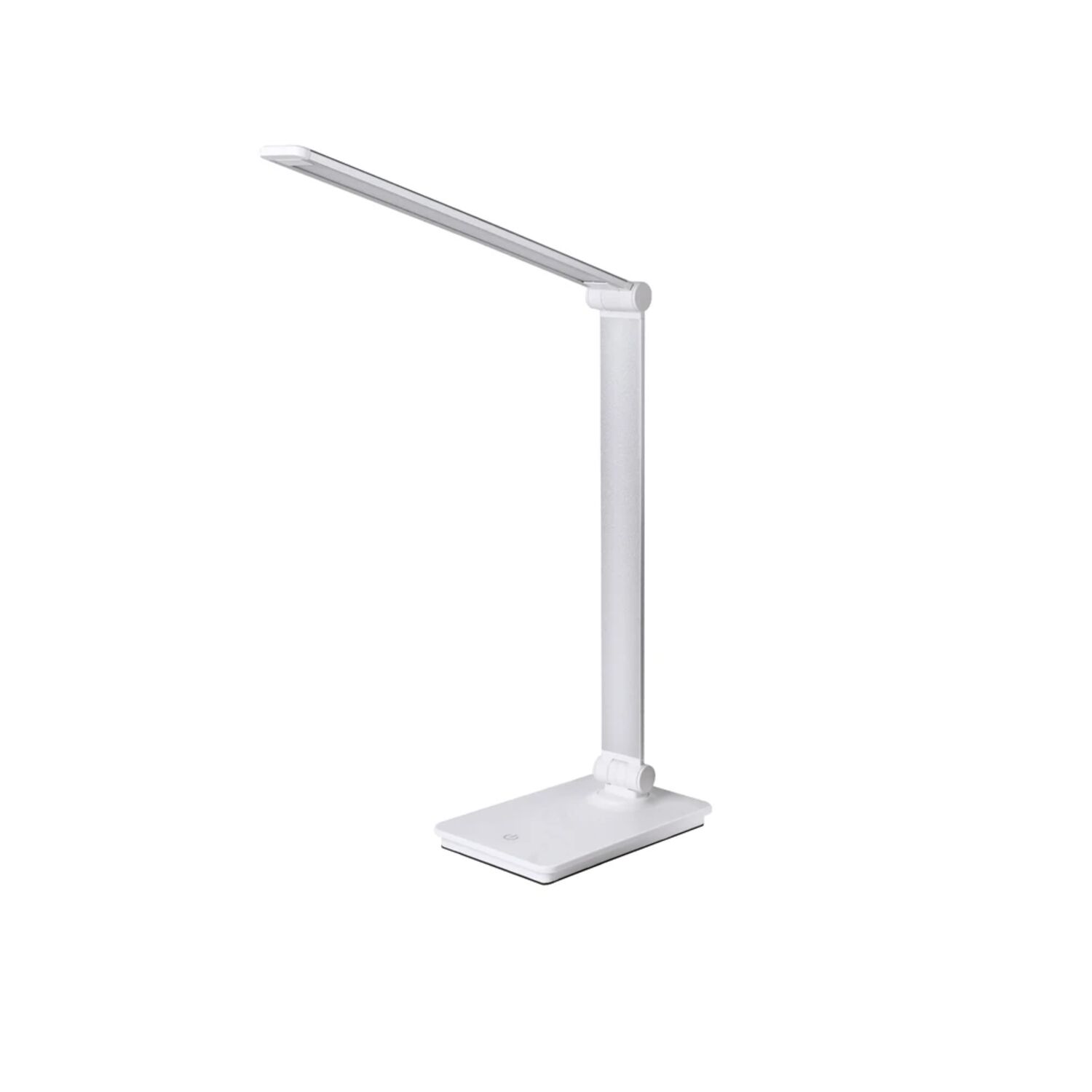 Офисная настольная лампа Arte Lamp Edward A5126LT-1WH, арматура белая, плафон пластик белый