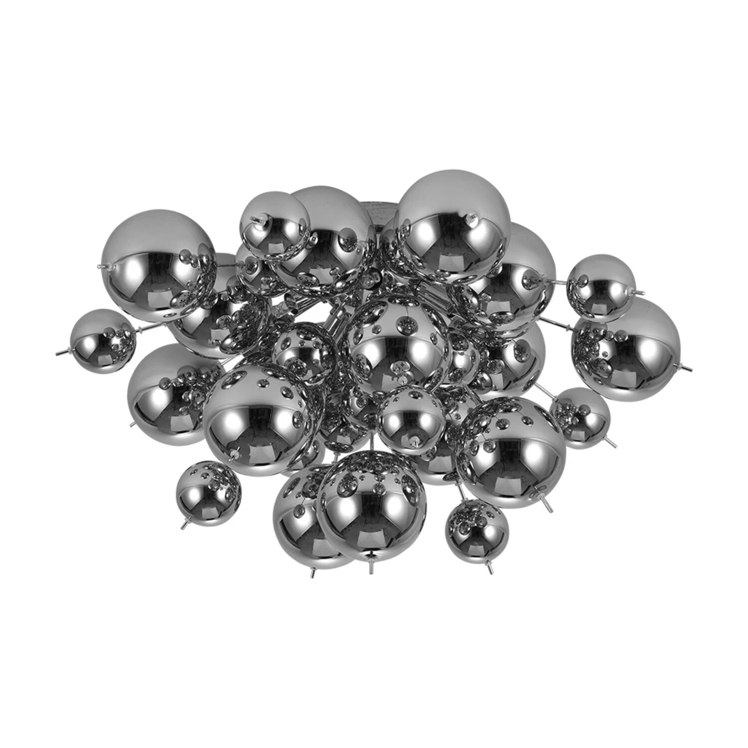 Потолочная люстра Arte Lamp Molecule A8313PL-5CC, арматура хром, плафон стекло хром