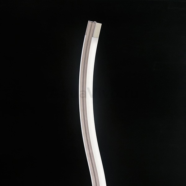 Торшер Citilux Гуффин CL804001, арматура хром, плафон полимер белый, 25х25 см