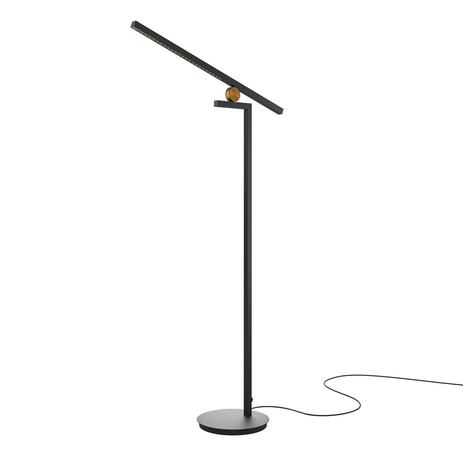 Торшер Maytoni Empathy MOD363FL-L14B3K, арматура черная, профиль 