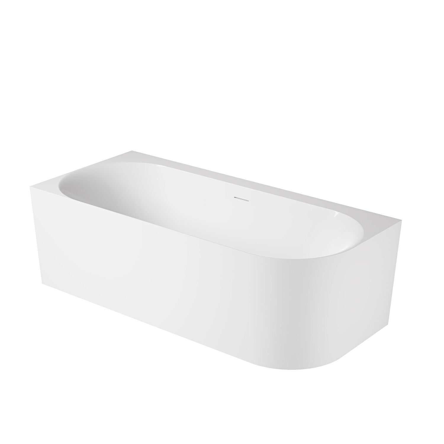 Ванна Vincea VBT-704-1800-L 180x80 акриловая, левая, цвет белый - фото 1