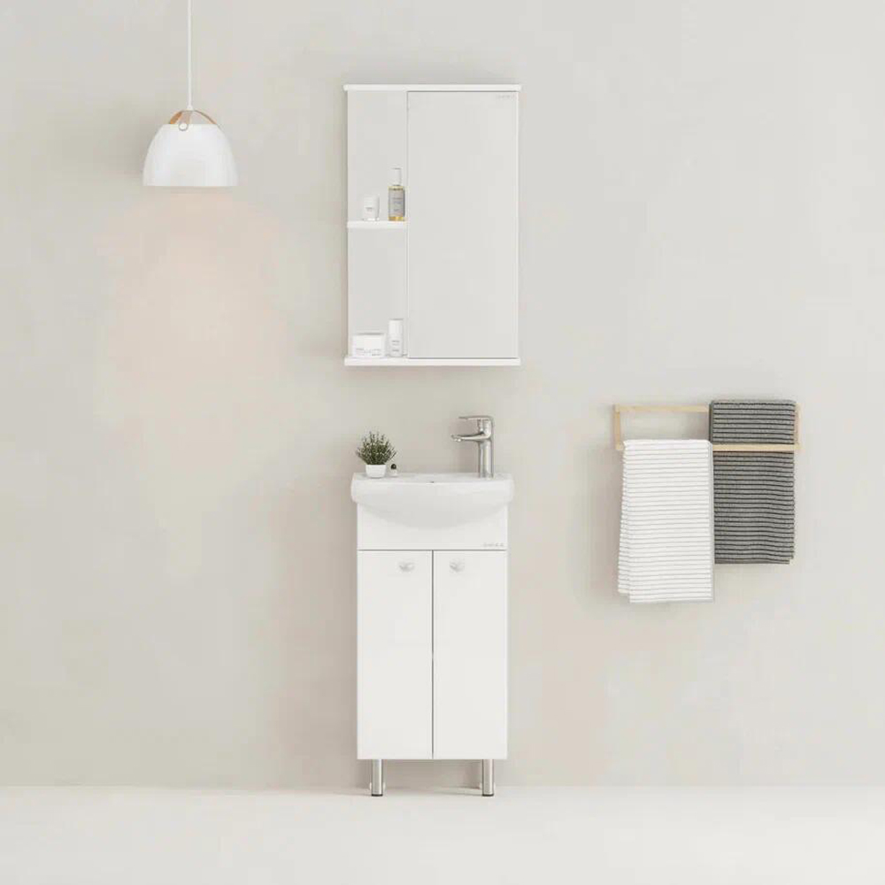 Мебель для ванной Оника Азов 40, цвет белый - фото 1