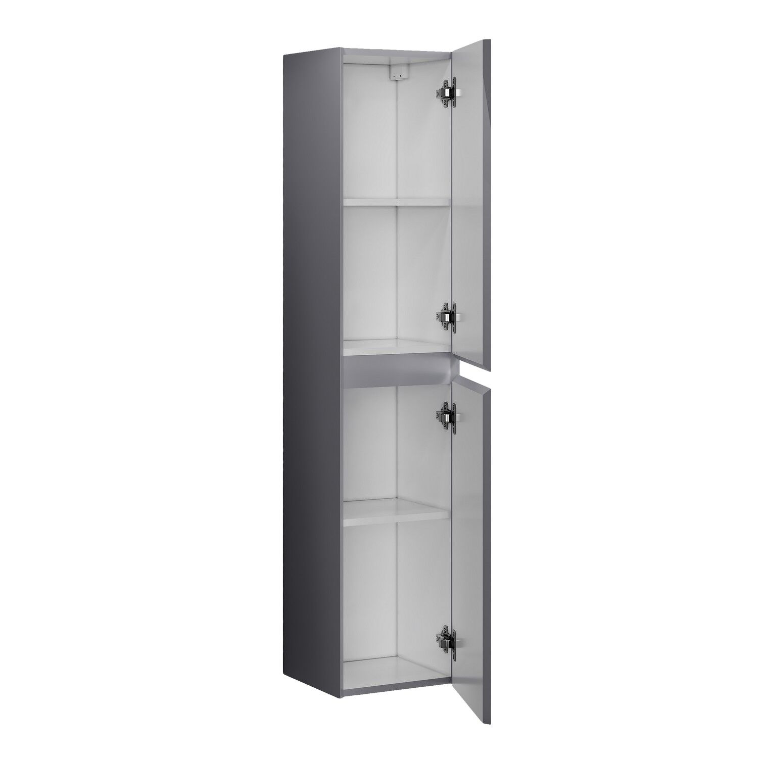 Шкаф-пенал Grossman Меркадо 32, цвет графит матовый - фото 1