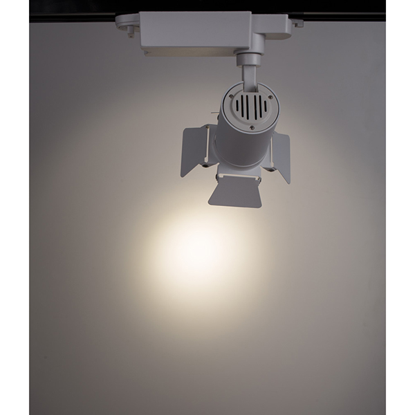 Спот Arte Lamp Falena A6709PL-1WH, арматура белая, плафон металл белый, 6х11 см
