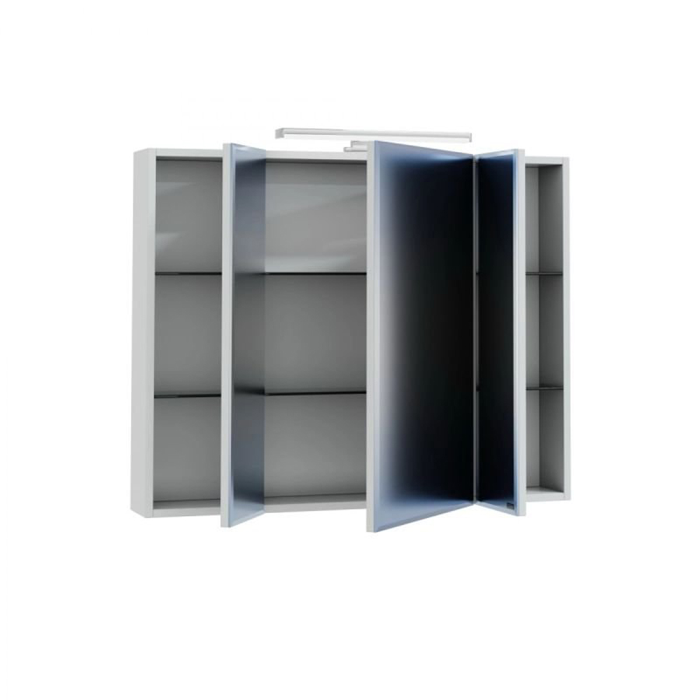 Мебель для ванной Санта Лондон 80 напольная, с раковиной Астория, цвет белый