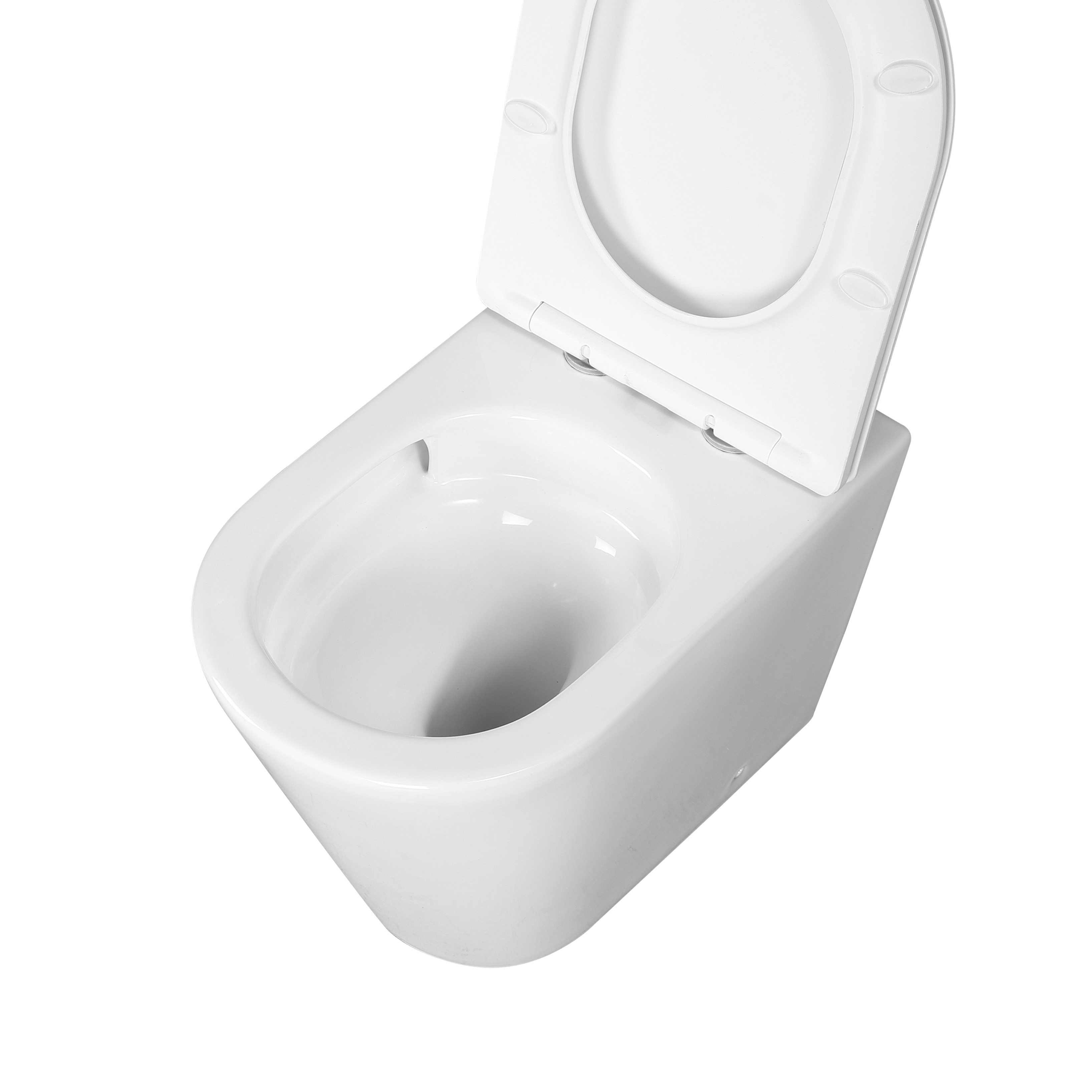 Комплект: Бачок JK01252+Кнопка JK206549 белая/хром+Herba T JK0153033 приставной / напольный унитаз, смыв торнадо