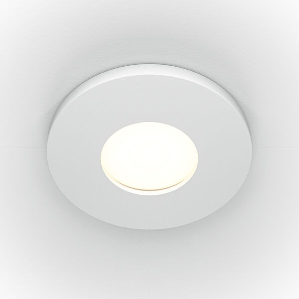 Точечный светильник Maytoni Technicali Stark DL083-01-GU10-RD-W, арматура белая