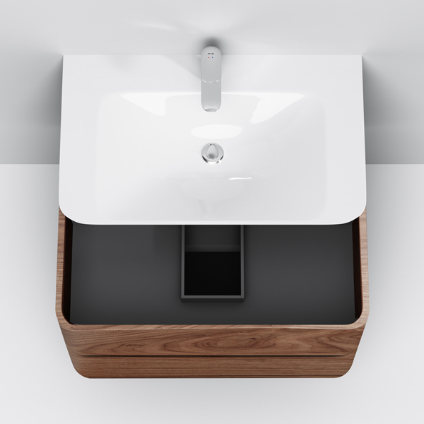 Тумба под раковину AM.PM Sensation 80, цвет орех - фото 1