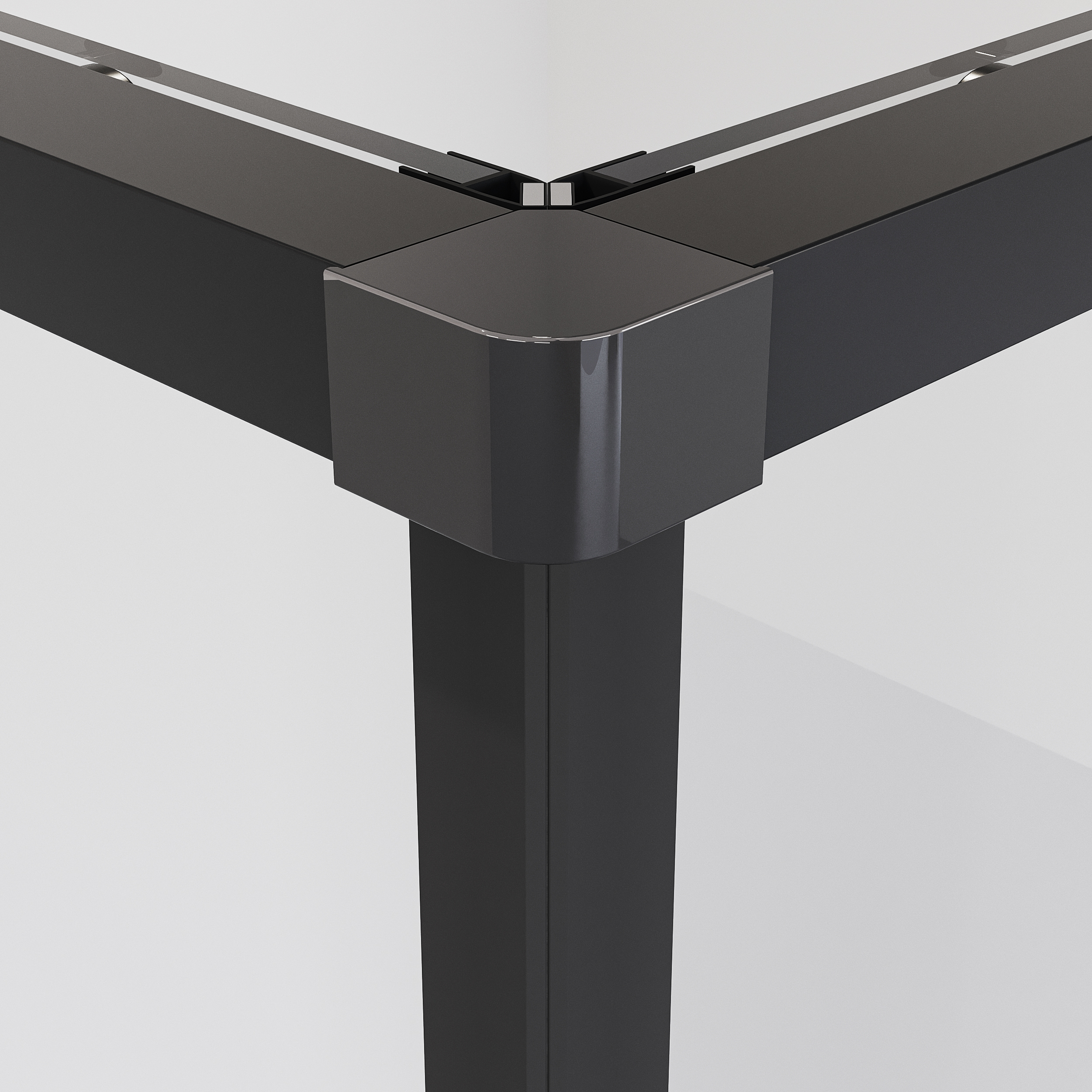 Душевой уголок Niagara Nova NG-6822-34 Black 80x80, стекло прозрачное, профиль черный матовый