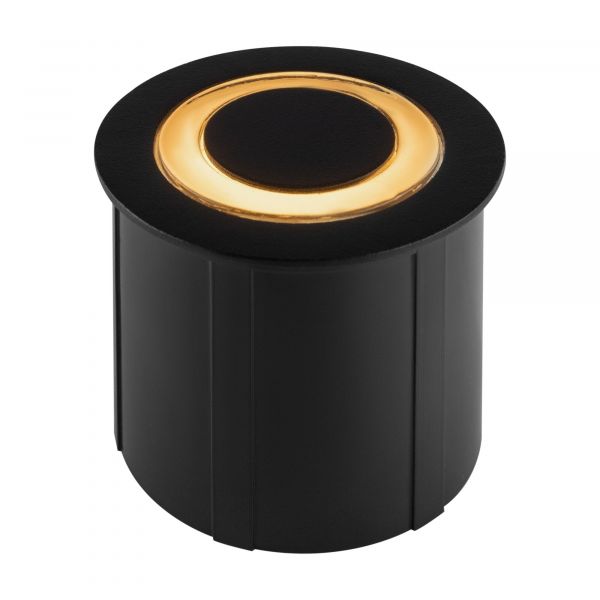 Точечный светильник Maytoni Limo O037-L3B3K, арматура черная, плафон металл черный