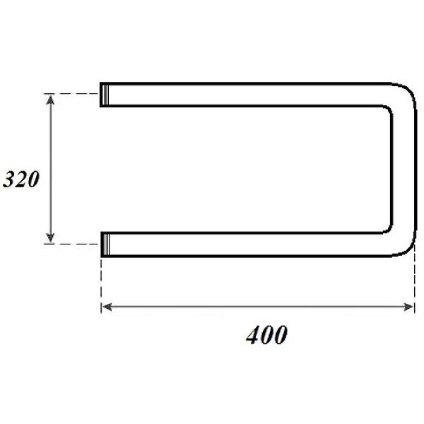 Полотенцесушитель Point 32x40 водяной, цвет хром - фото 1