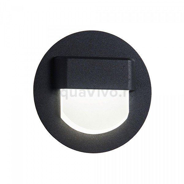 Точечный светильник Citilux Скалли CLD006R5, арматура черная, плафон металл черный, 8х8 см