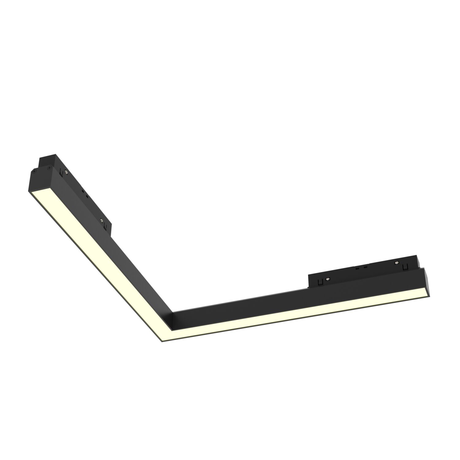 Трековый светильник Maytoni Basis Angle TR042-2-24W4K, арматура черная    - фото 1