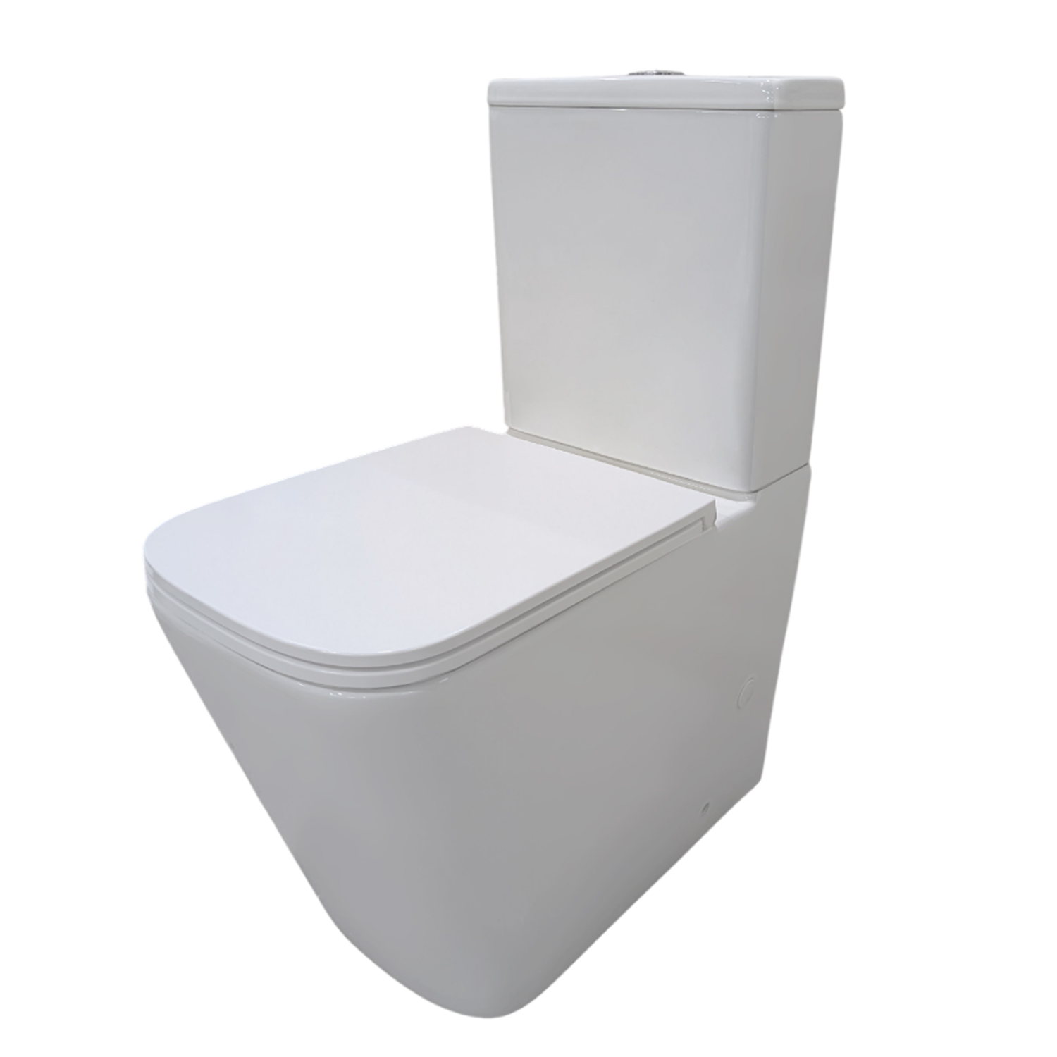 Унитаз Joki Bliss T JK3062021 напольный, безободковый, смыв Торнадо, с сиденьем микролифт, цвет белый