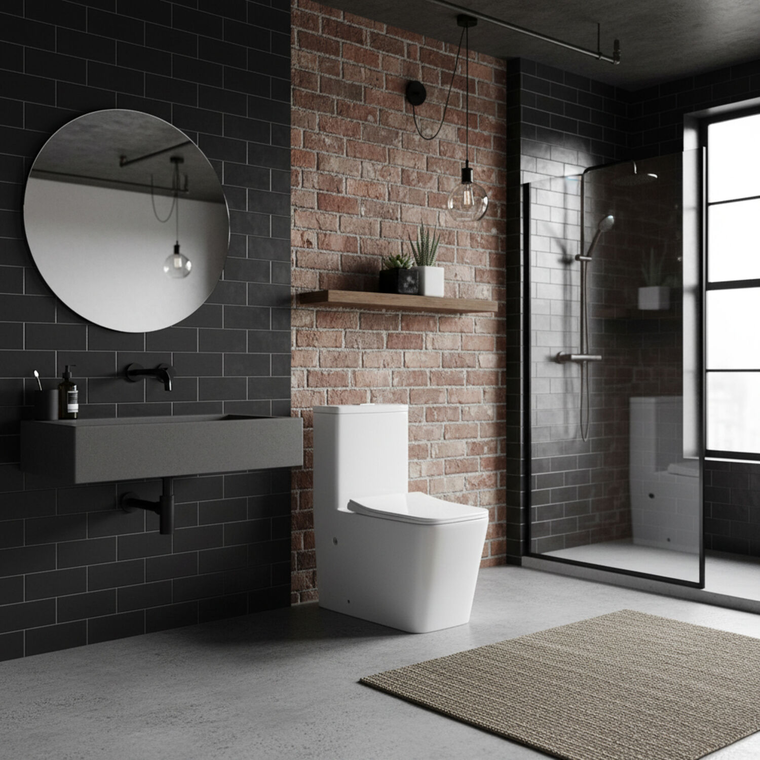 Унитаз-моноблок Grossman Classic GR-4486SQ напольный, безободковый, смыв Торнадо, с сиденьем микролифт, цвет белый глянец - фото 1