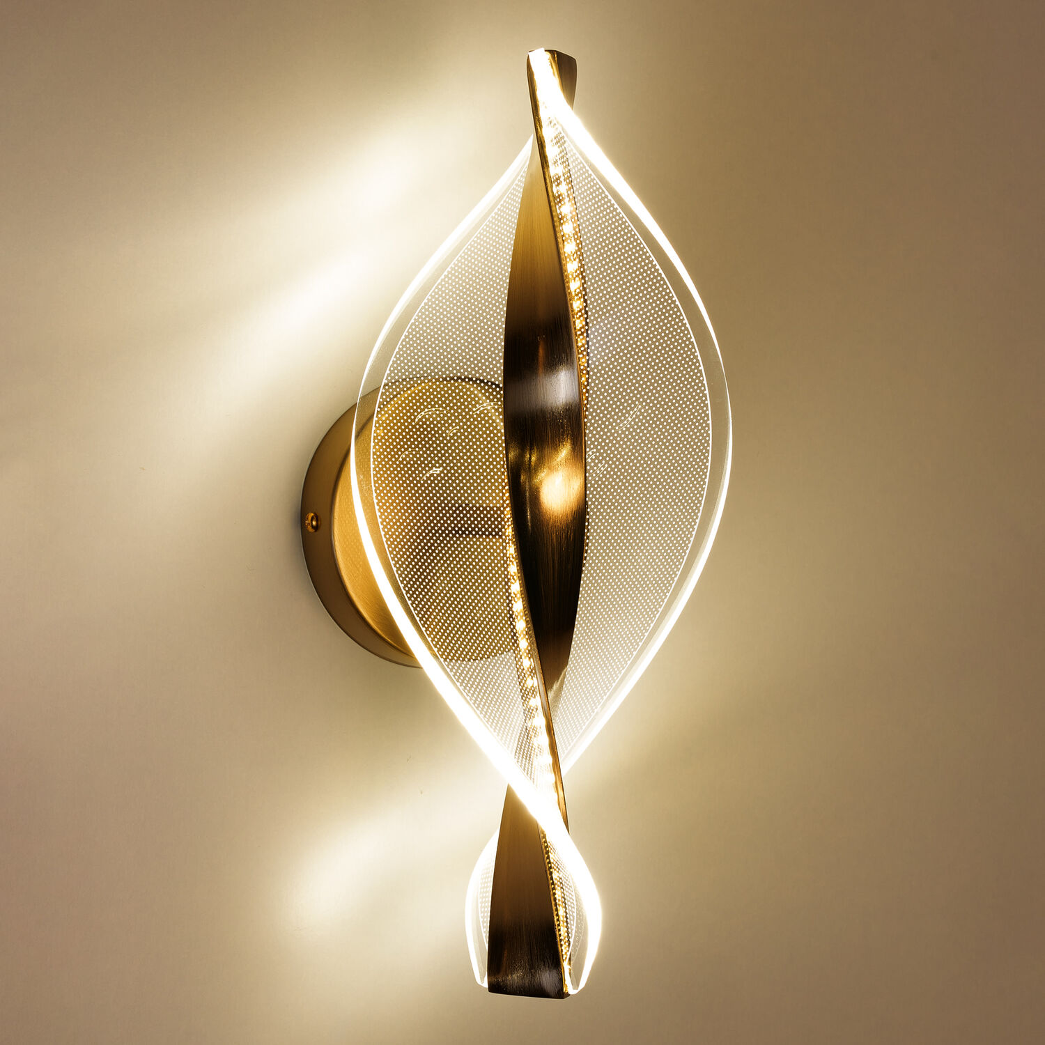 Бра Citilux Vind CL214311, арматура бронза - фото 1