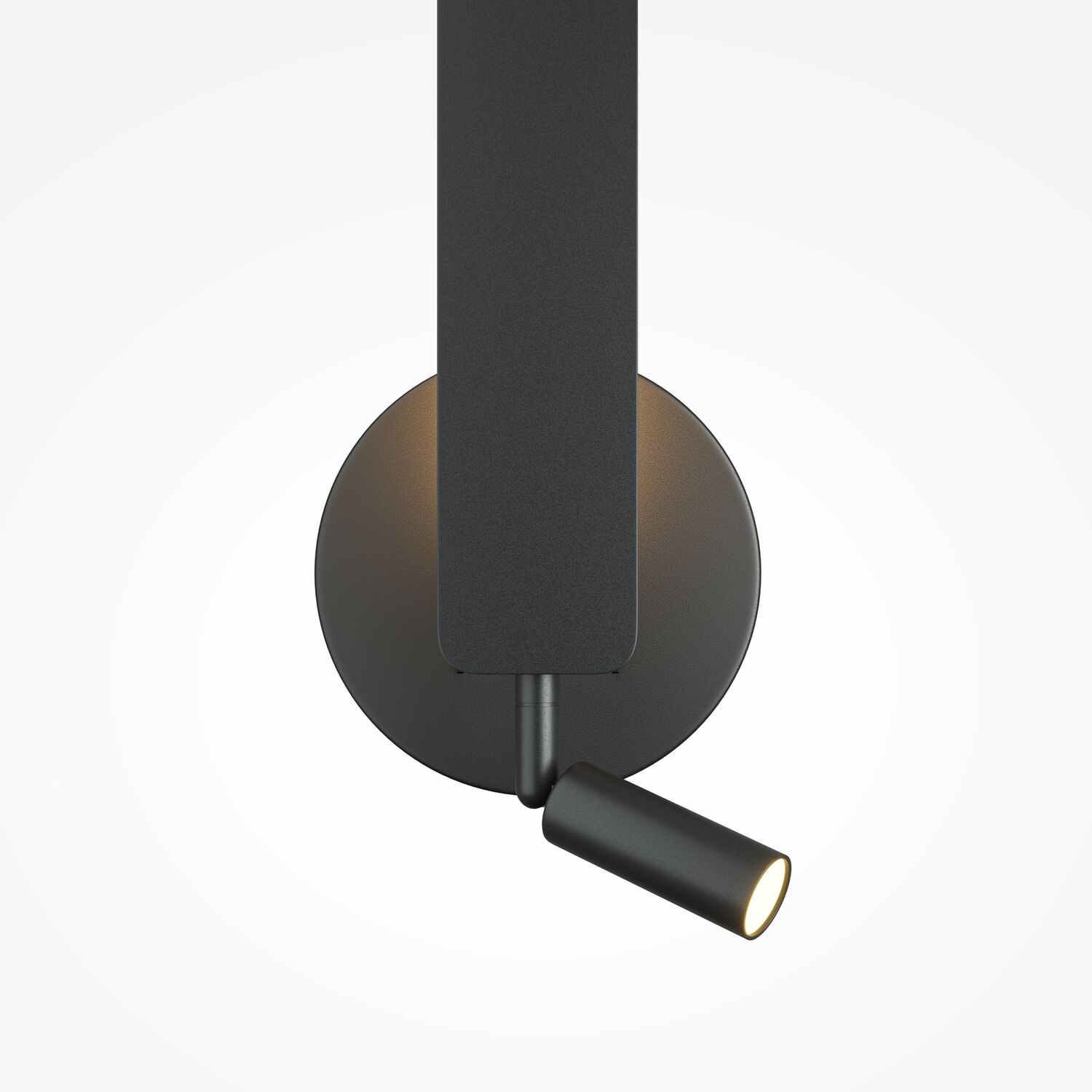 Бра Maytoni Combo MOD214WL-L8B3K1, арматура черная, профиль акрил белый - фото 1