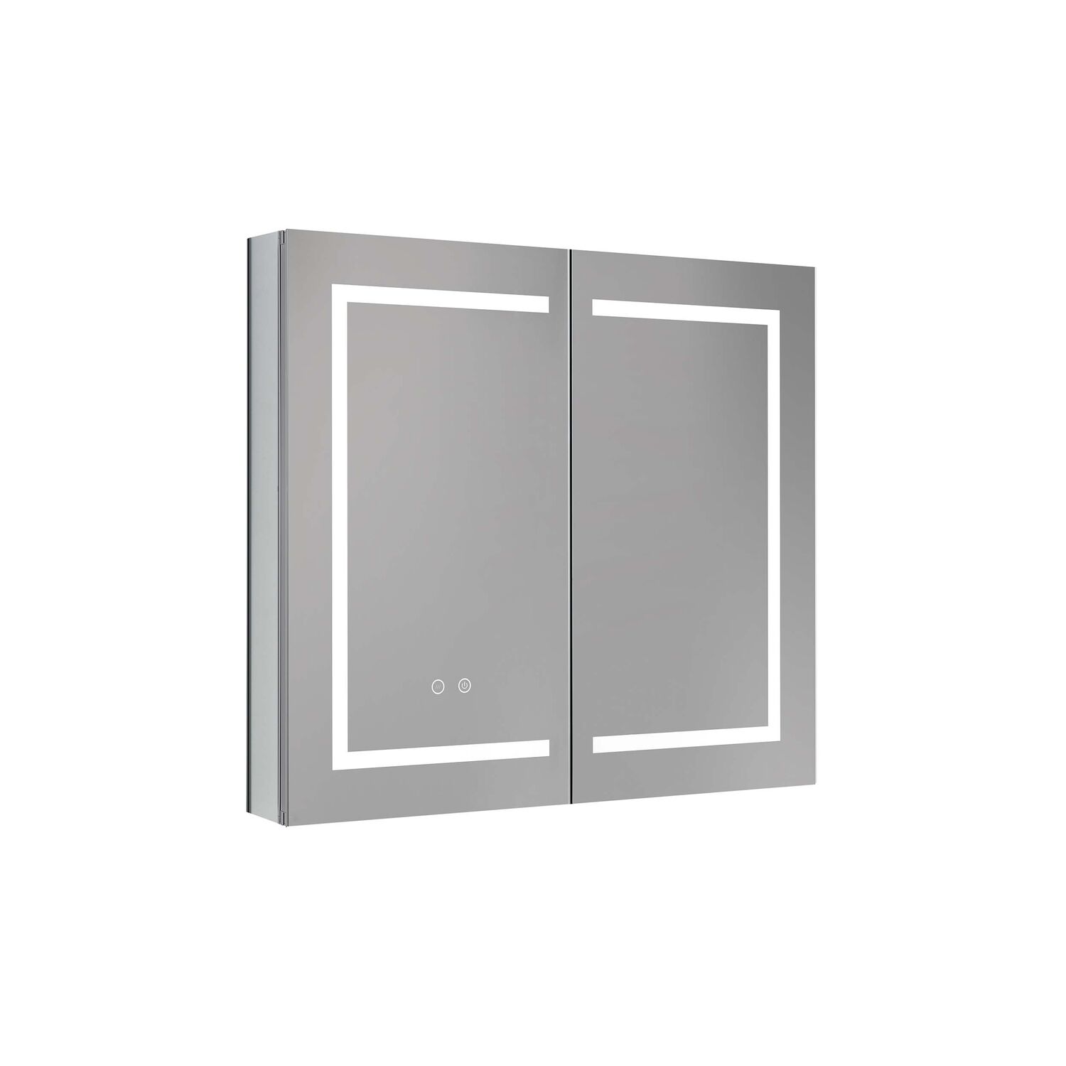 Шкаф-зеркало Акватек AQ7804-MLC 80x70, с подсветкой