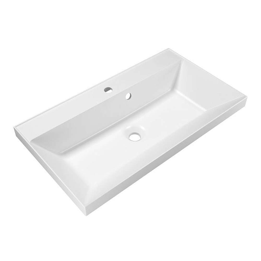 Мебель для ванной Санта Лондон 80 напольная, с раковиной Астория, цвет белый - фото 1