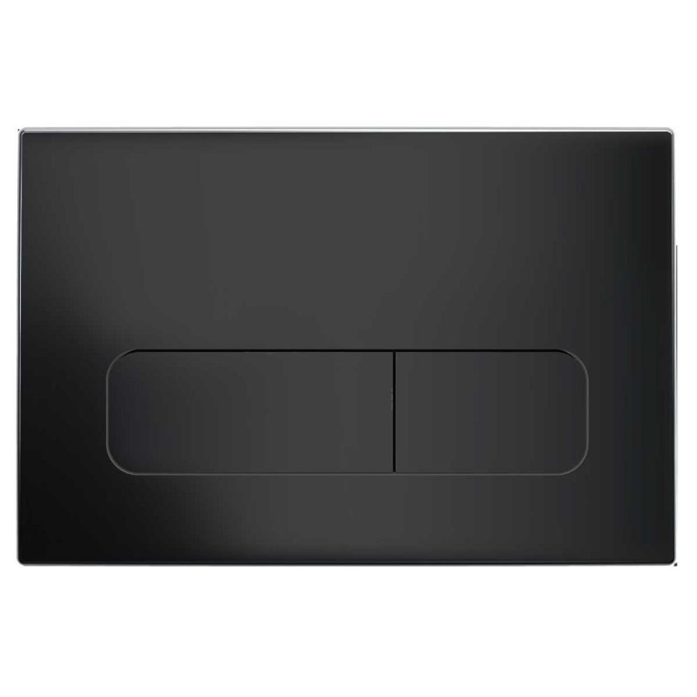 Кнопка смыва Vincea VFP-002MB для унитаза, цвет черный матовый