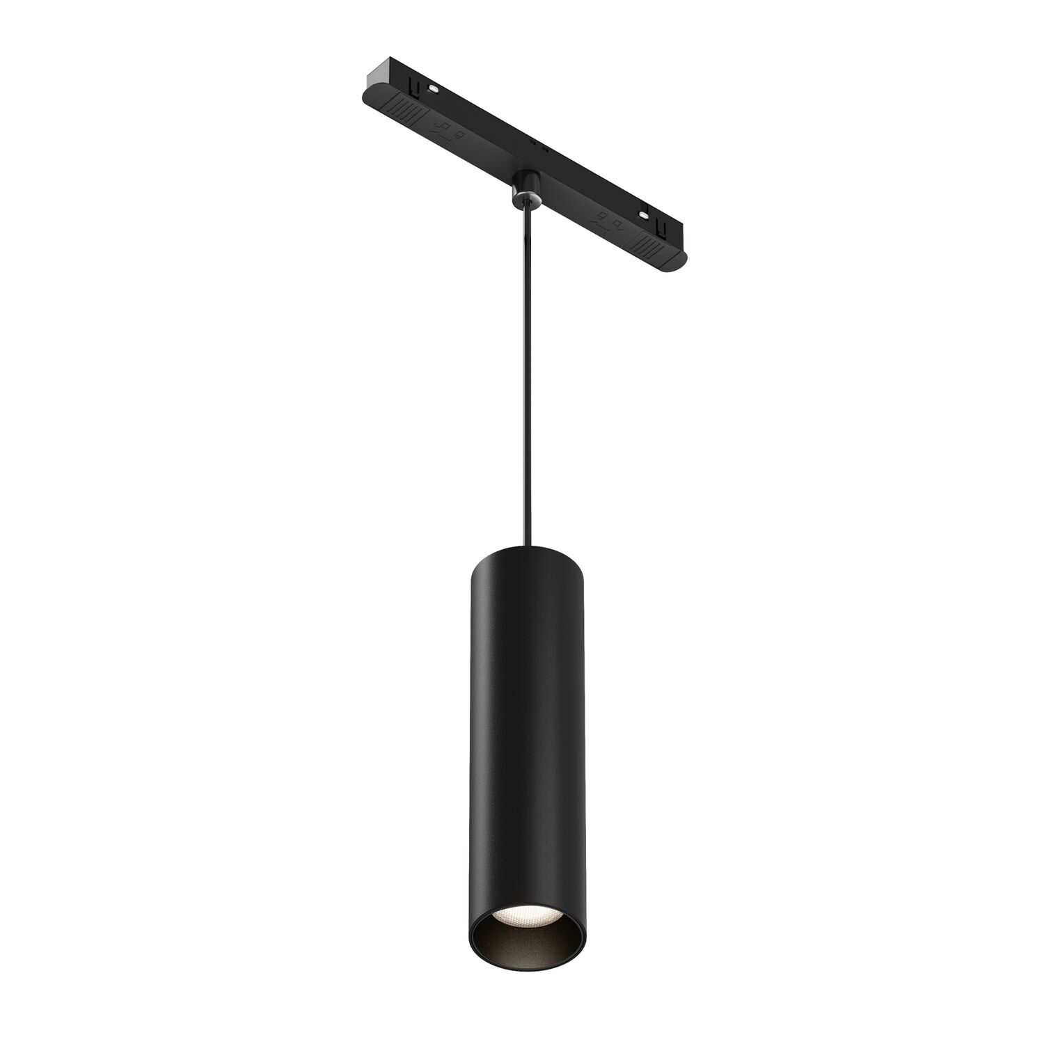 Трековый подвесной светильник Maytoni Focus LED TR041-2-12W4K-B, арматура черная   