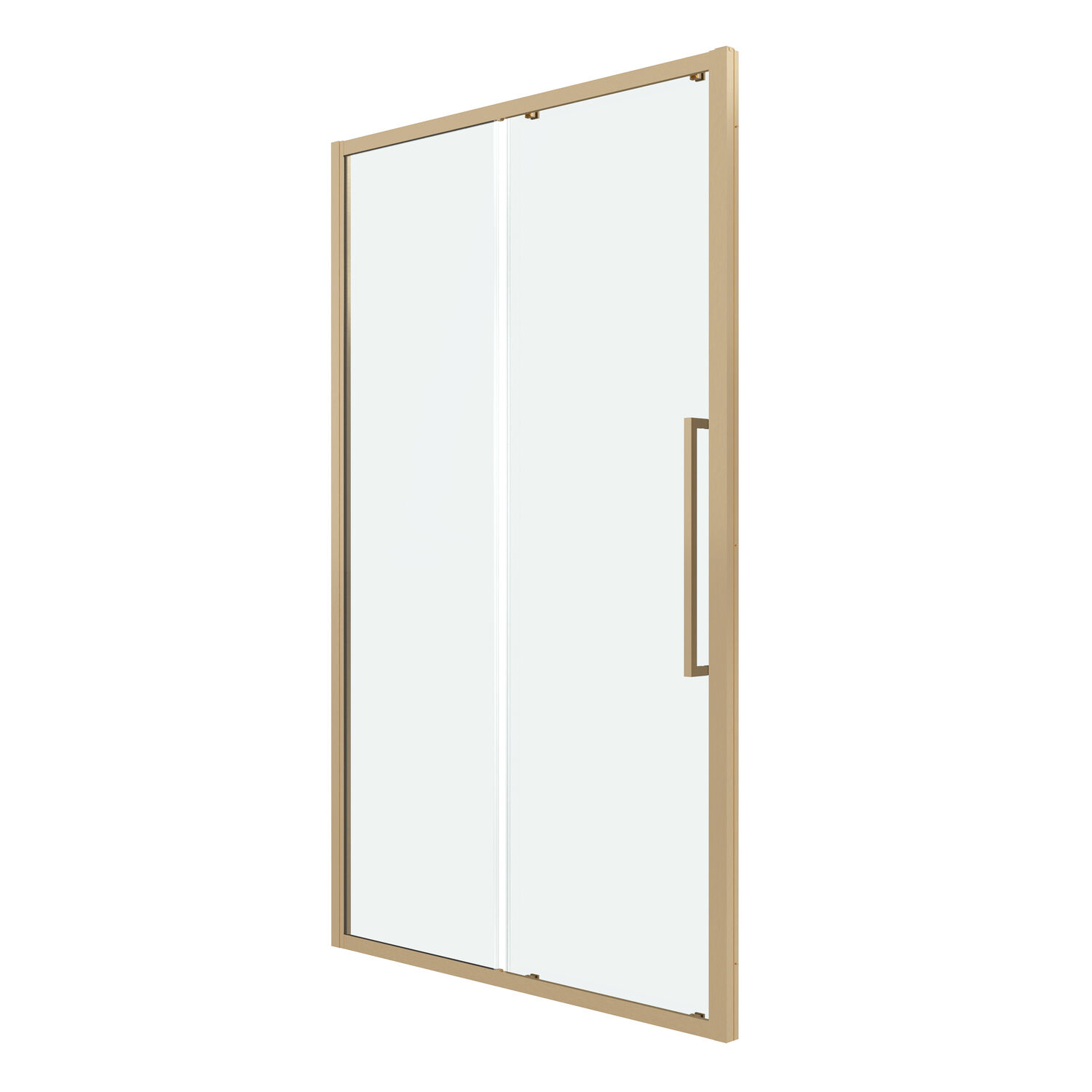 Душевая дверь Grossman Cosmo 100.K33.02.100.32.00 100х195, стекло прозрачное, профиль золото сатин