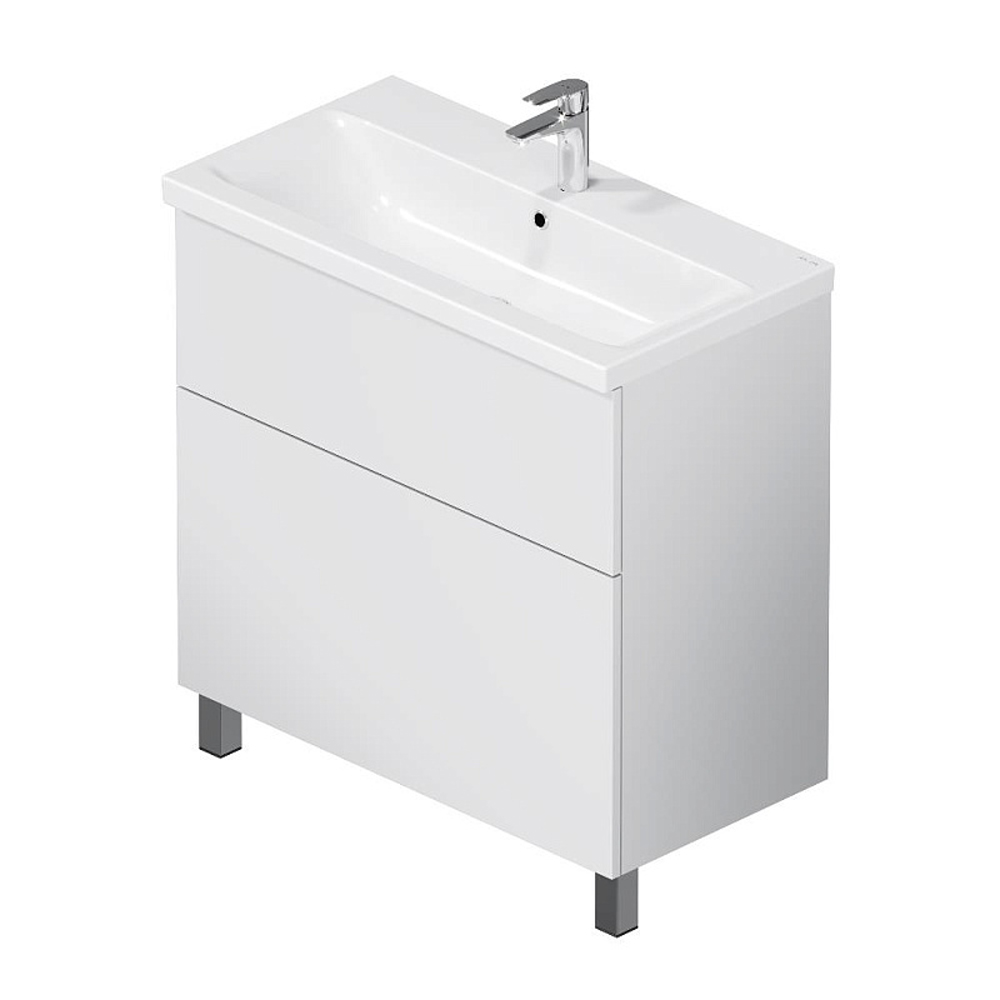 Мебель для ванной AM.PM Gem 80 напольная, цвет белый глянец - фото 1