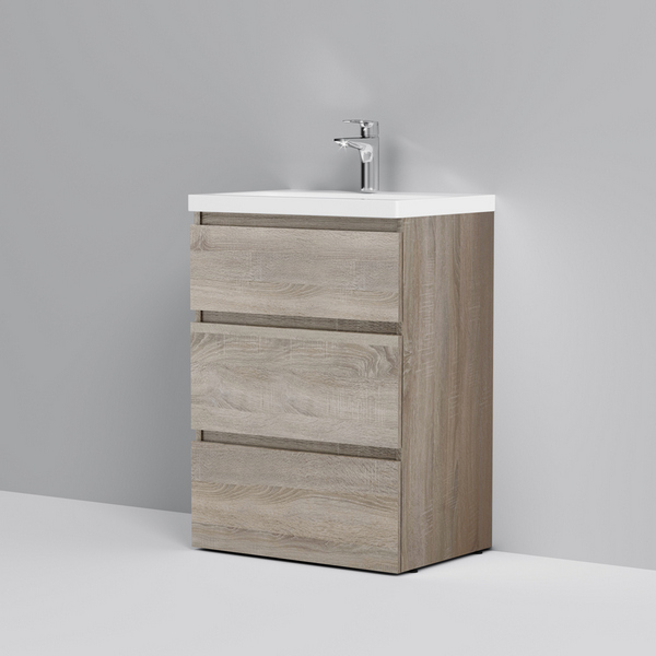 Тумба под раковину AM.PM Gem S 60 напольная, цвет светлый дуб