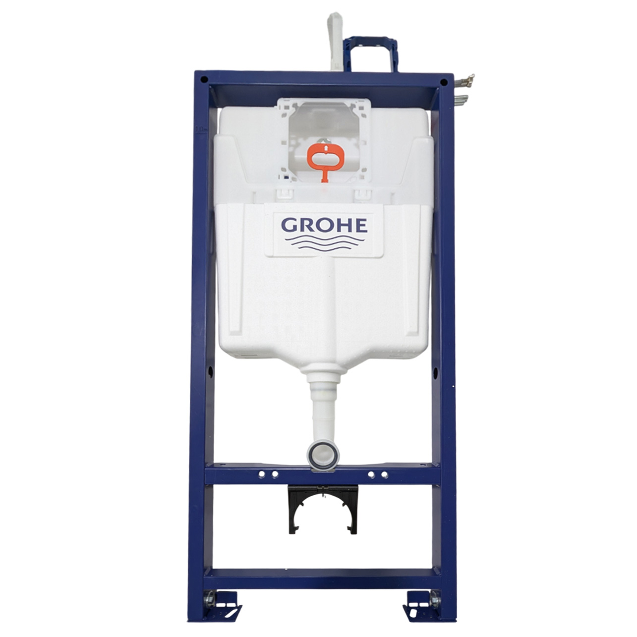 Комплект: Инсталляция Grohe 38721001 кнопка хром+Stella JK1061016 белый унитаз