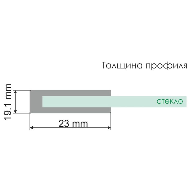 Душевая дверь WasserKRAFT Dill WasserSchutz 61S31 140х200, стекло прозрачное, профиль черный