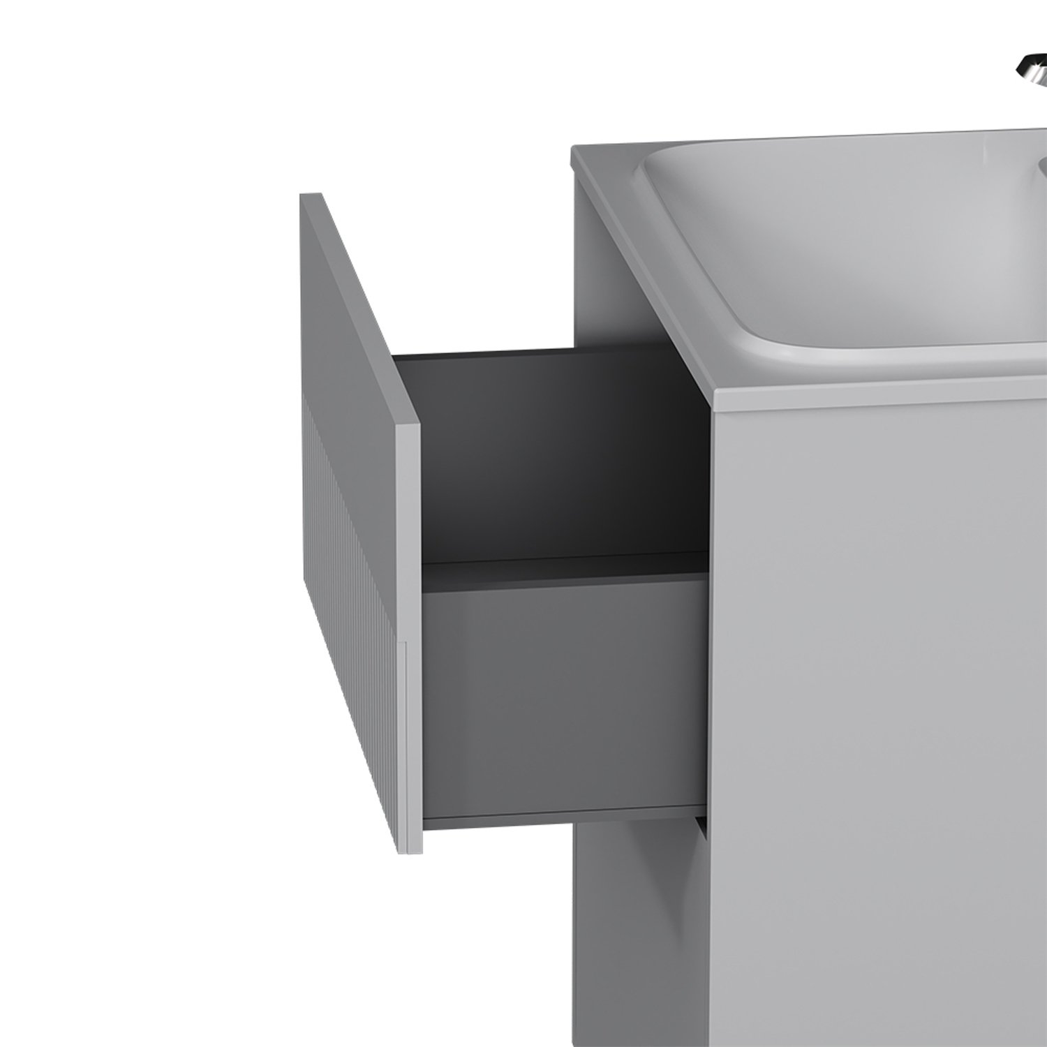 Тумба под раковину AM.PM Func 60, цвет белый матовый - фото 1