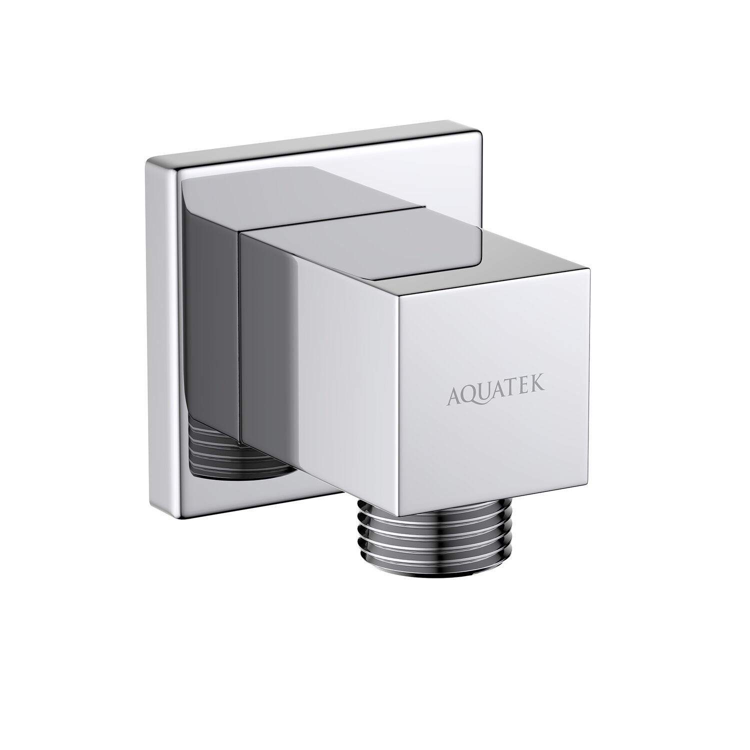 Подключение шланга Акватек AQ2458CR, цвет хром