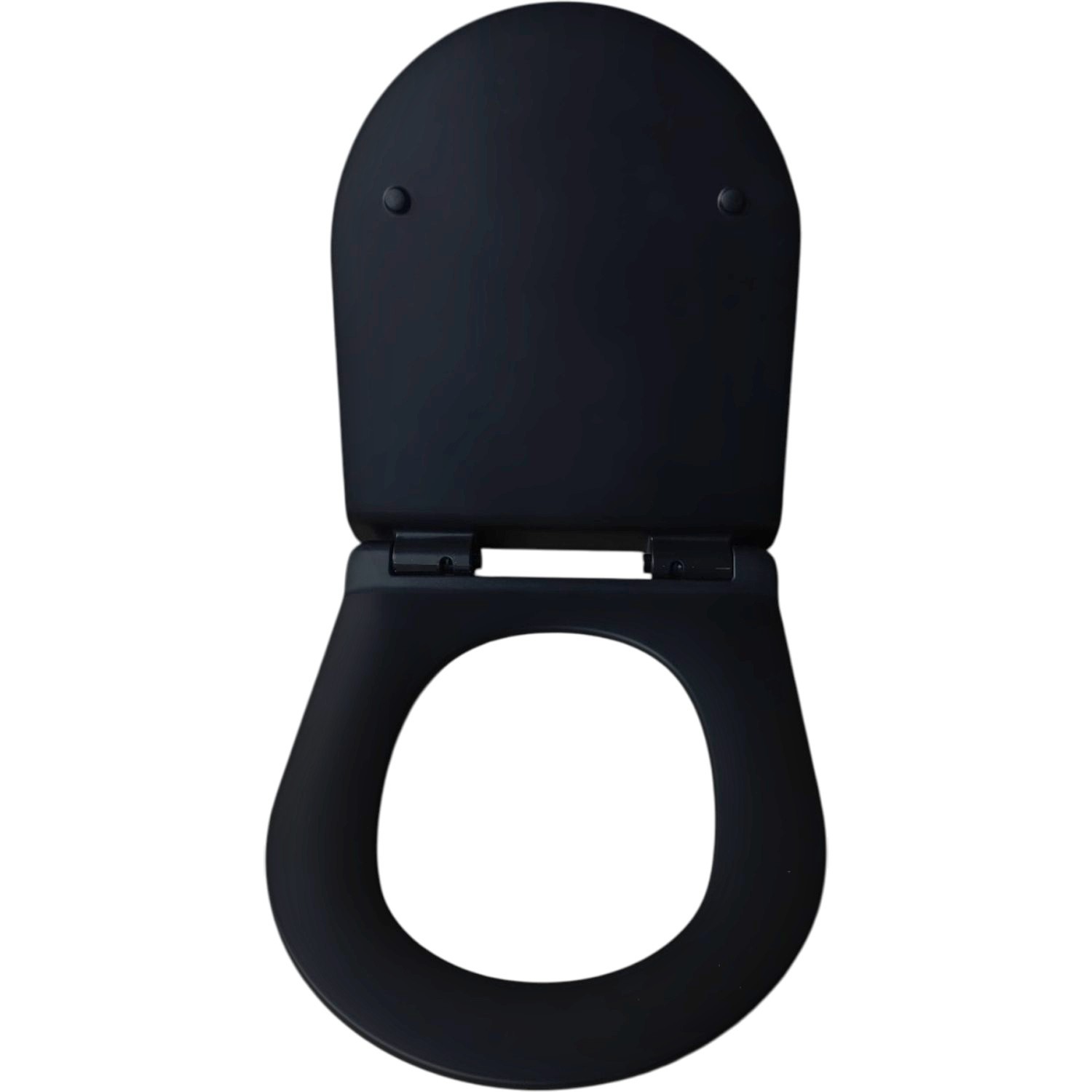 Унитаз Joki Stella T JK1141020MB подвесной, безободковый, смыв Торнадо, с сиденьем микролифт, цвет черный