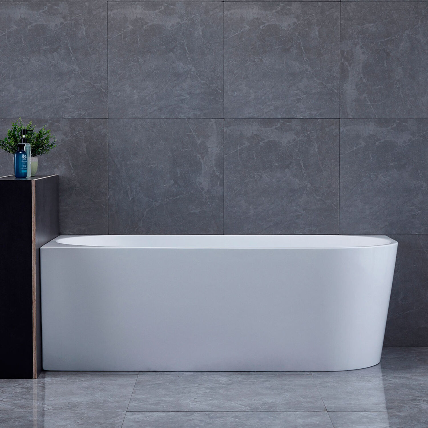 Ванна Vincea VBT-402-1800L 180x80 акриловая, левая, цвет белый - фото 1