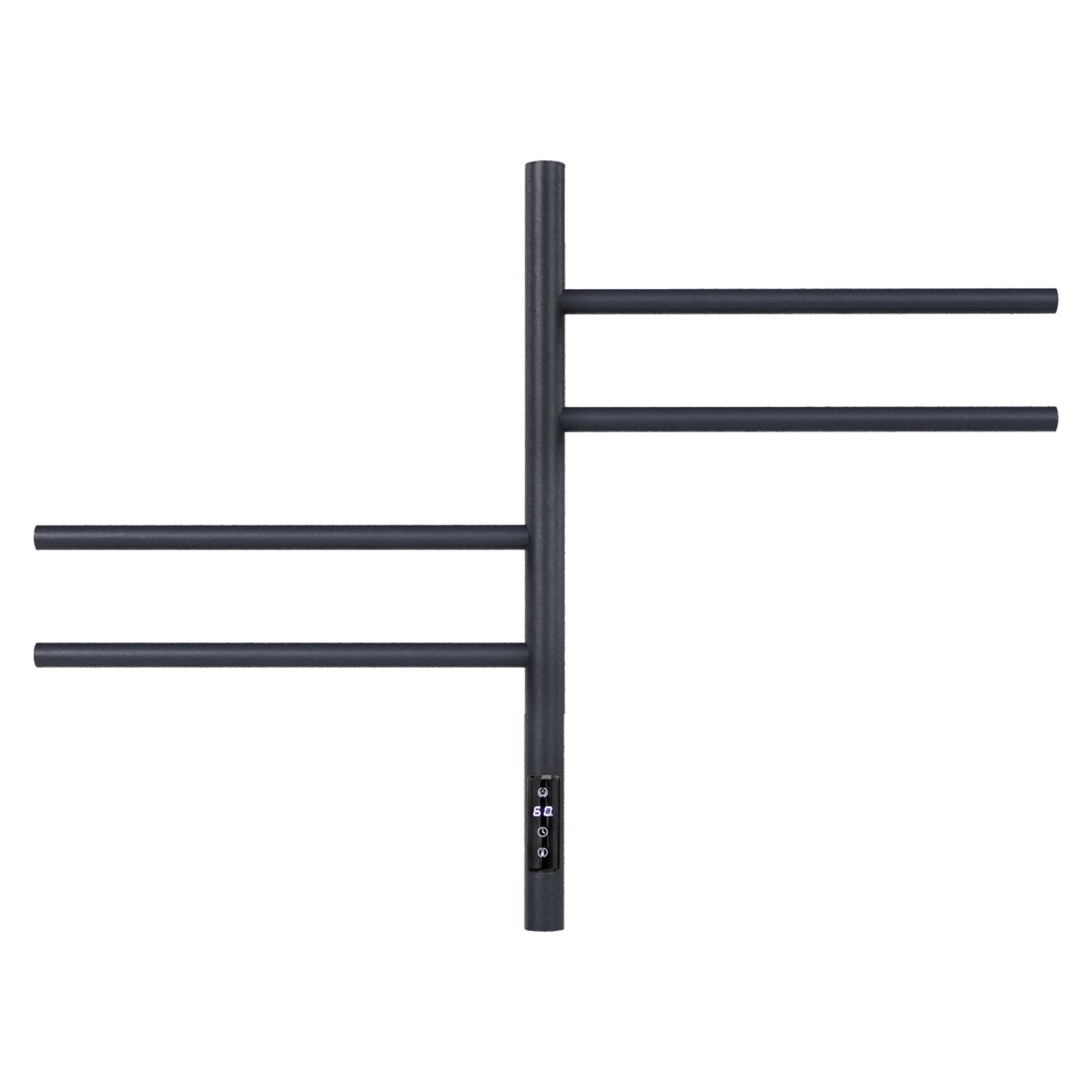 Полотенцесушитель Vincea VTD-1S1CGE 43x60 электрический, цвет графит