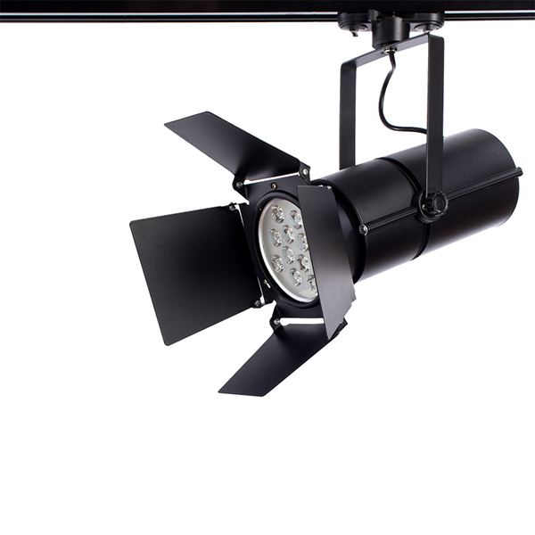 Спот Arte Lamp Obiettivo A6312PL-1BK, арматура черная, плафон металл черный, 14х36 см