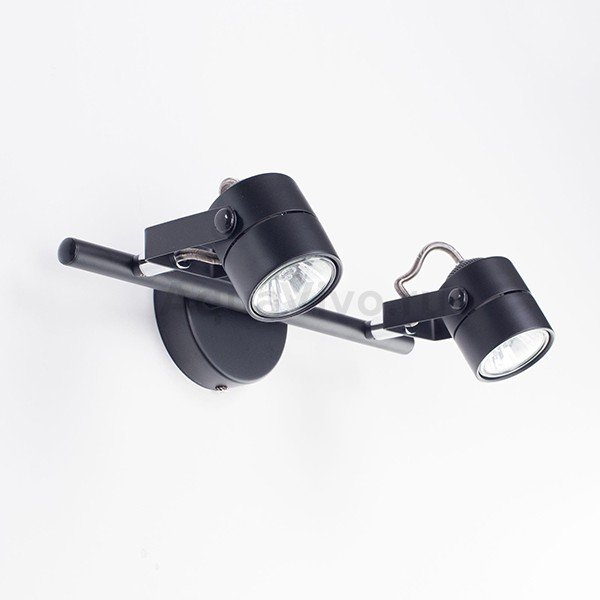 Спот Citilux Ринг CL525522, арматура черная, плафоны металл черный, 32х16 см
