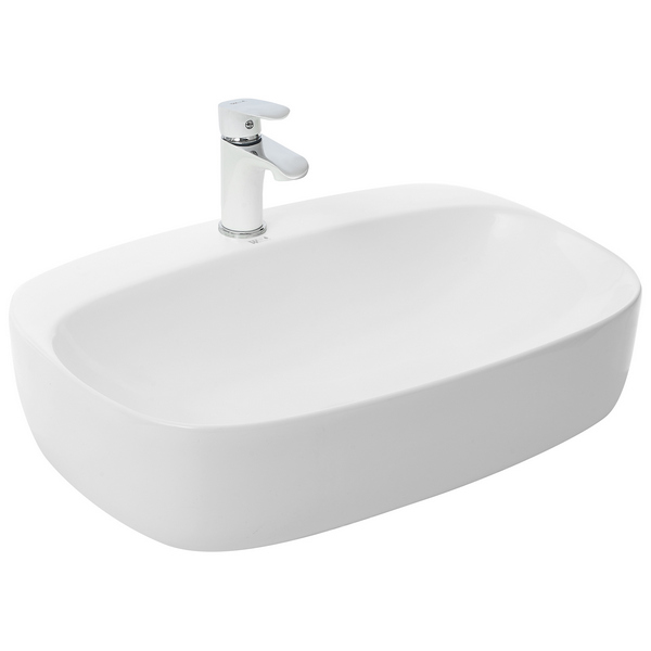 Раковина Weltwasser SK Elbach 2236 накладная, 60x43 см, цвет белый глянец