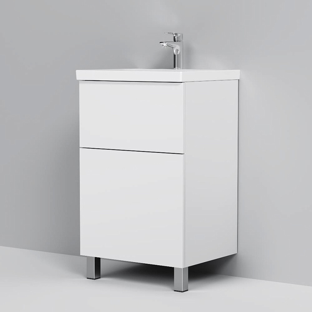 Мебель для ванной AM.PM Gem 50 напольная, цвет белый глянец - фото 1