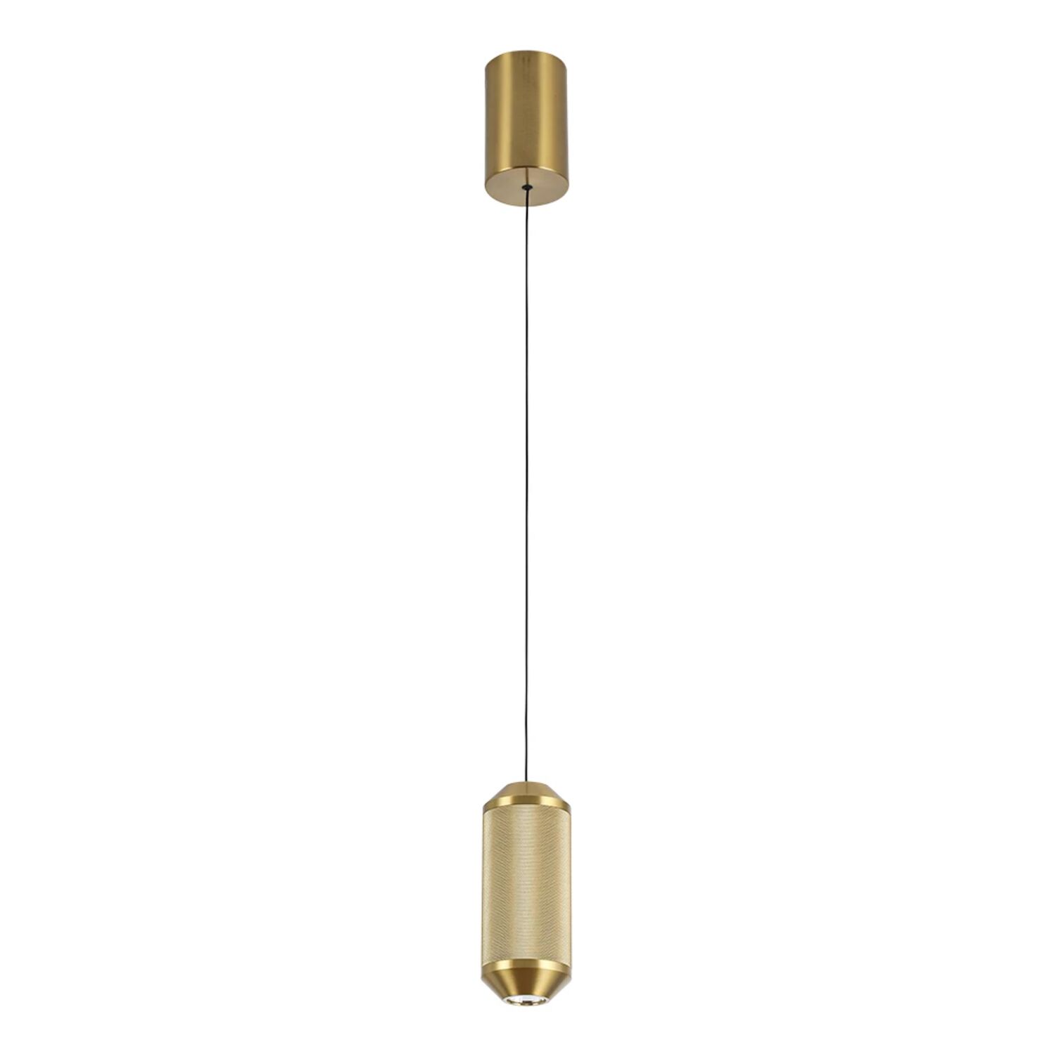 Точечный подвесной светильник Arte Lamp Omicron A1134SP-7PB, арматура латунь, плафон пластик прозрачный