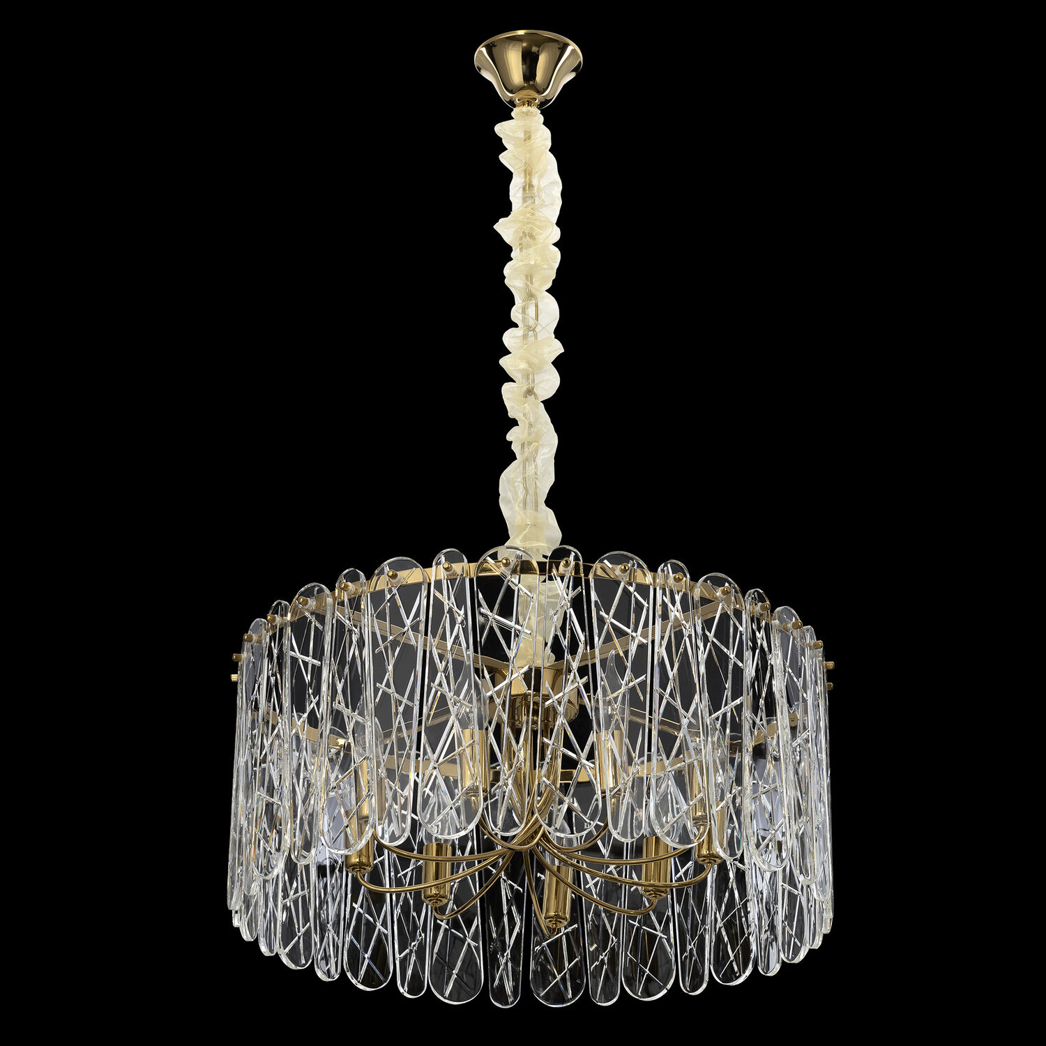 Подвесная люстра Citilux Talla CL318292, арматура золото - фото 1