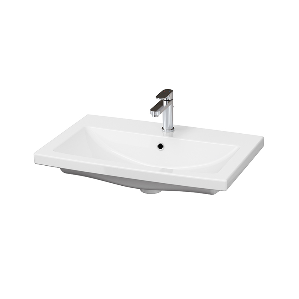 Мебель для ванной Corozo Теона 70, подвесная, цвет белый - фото 1